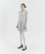 Dolls Hoodie Cap Sleeve Dress Sky