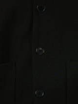 MO Mild Wool Collar Jacket Short Coat