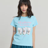 マルチーズ アーカイブ ハーフ スリーブ Tシャツ