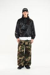 パラスーツ ウォッシング ワイド コットン カーゴ パンツ / Parachute Washsing Cotton Wide Cargo Pants