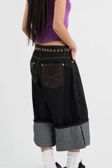 Single eyelet belt