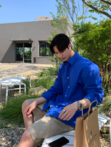 Wonderant Ice Cotton Linen Overfit Shirt