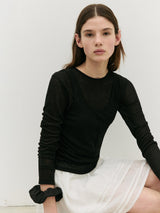 NUBASIC テンセルTシャツセット ブラック