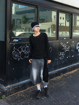 Loop Slub Eyelet Long Sleeve 2C