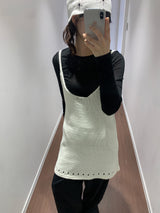 メロビスチェニットワンピース (3color)
