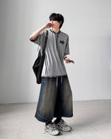 ホーンリバーシブル半袖Tシャツ
