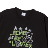 25SS UNIVERSE DRAWING SHORT SLEEVE T-SHIRT BLACK