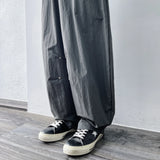 Sheen Nylon Wide Pants