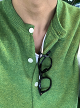 Glass Soft Round Knit Cardigan