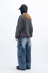 Luren Keyring Cargo Denim