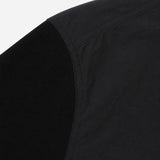 Mix Nylon Ribbed Zip-up