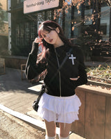 エキティアードカットキュロットミニスカート