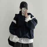 [Planned Product!] Witten-Two-Way Color Windbreaker (4 colors)
