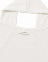 SCARF FUR FRILL T-SHIRT(IVORY)