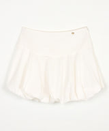 BALLOON MINI SKIRT WHITE