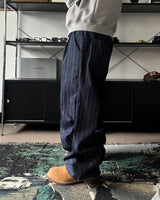 HD two-pin tuck striped pants (2C)