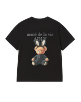 25FW WOMAN FUZZY BEAR SHORT SLEEVE T-SHIRT