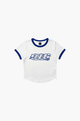 Clear 916 Ringer Crop Short Sleeve