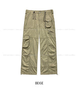 Multiple Pocket Low Cargo Pants