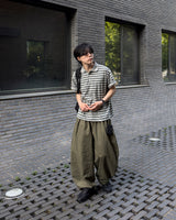 パヴェルストライプカラーショートスリーブTシャツ