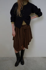 Balloon cardigan_black