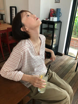Daily stripe t-shirt