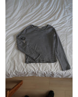 Striped U-neck Inner T-shirt