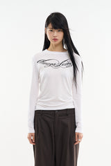 サティスファイレタリンググラフィックTシャツ