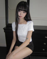 Byuren Layered Top Short Sleeve T-Shirt