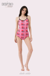I Love Pink Monokini