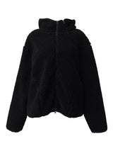 [unisex] sherpa hoodie fleece zip-up (2color)