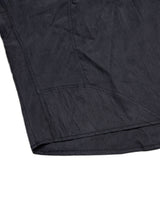 テンポラリーキュプラブラックグレーTシャツ