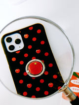 トマトドットグラスバンパーケース
