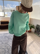 macaron long sleeveless T