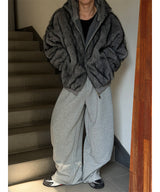 [Unisex] ファー2wayフードジャンパー(4color)
