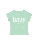 dot pop baby tee (3colors)