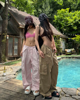 Pinter wide cargo pants (4 color)