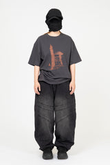 アドカットラインウォッシングデニム