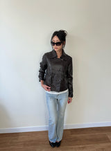 soft bootcut denim pants