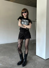 [MADE] Punk Edge ショーツ (Black)