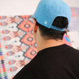 CHUBASCO weed bear ball cap BCD011 denim
