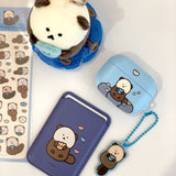 シーオッター Chanibear エアポッズケース (ブルー)