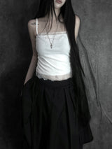 gloy lace sleeveless (2color)