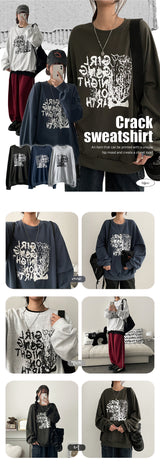 Night Crack Sweatshirt