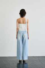 ELFIN SCARF TOP / BEIGE