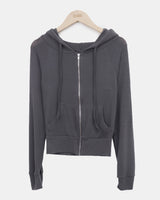 Duan Soft Wool Hoodie Zip-Up