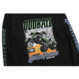 ODDBALL モンスタートラック ロングスリーブ ブラック