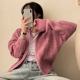 ヴェルトゥウェイ ハーティツイストニットウェア ジップアップ