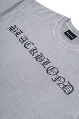 BBD クラッシュドフェイスピグメントTシャツ (Gray)