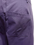 Curve Deep Purple Straight Pants